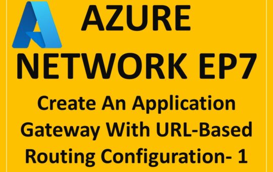 Azure-Network-EP7-Create-An-Application-Gateway-With-URL-Based-Routing-Configuration-1