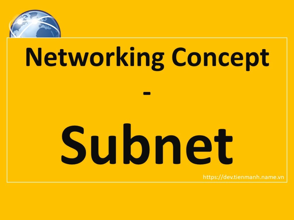 Networking-concept-Subnet